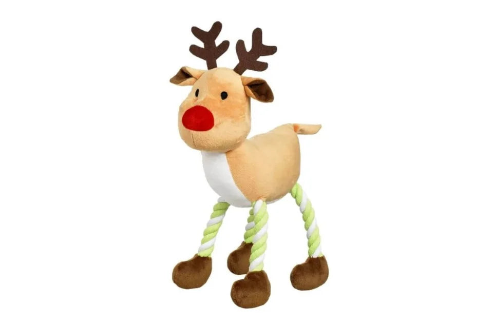 Christmas Good Boy Hug Tug Reindeer