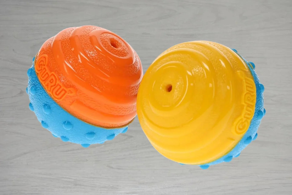 Crunch & Squeak Ball - 2 Pack