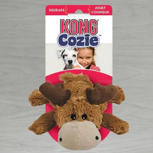 KONG Cozie Marvin Moose Dog Toy