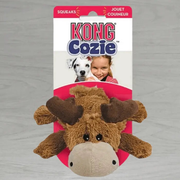 KONG Cozie Marvin Moose Dog Toy