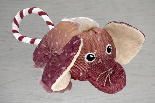 KONG Cozie Tuggz Elephant Dog Toy