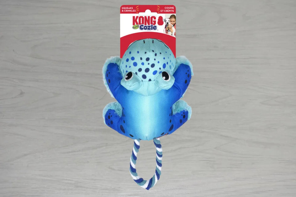 KONG Cozie Tuggz Frog