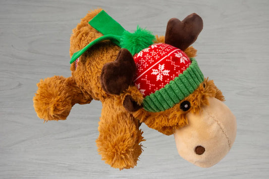 KONG Holiday Cozie Reindeer Dog Toy