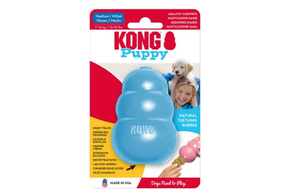 KONG® Puppy Med Blue