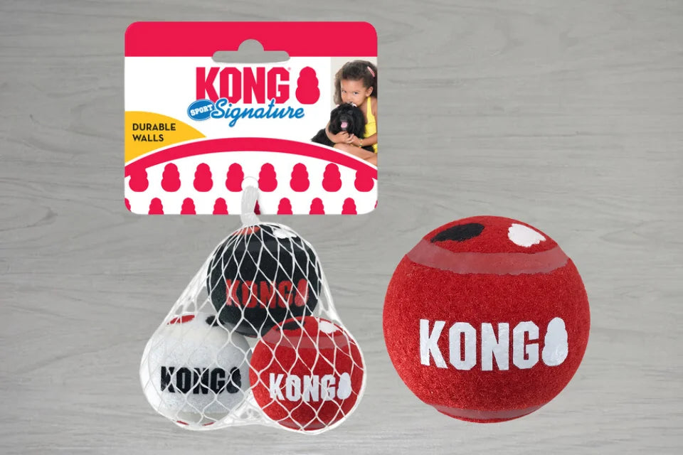 KONG Signature Sport Balls 3pk - Small