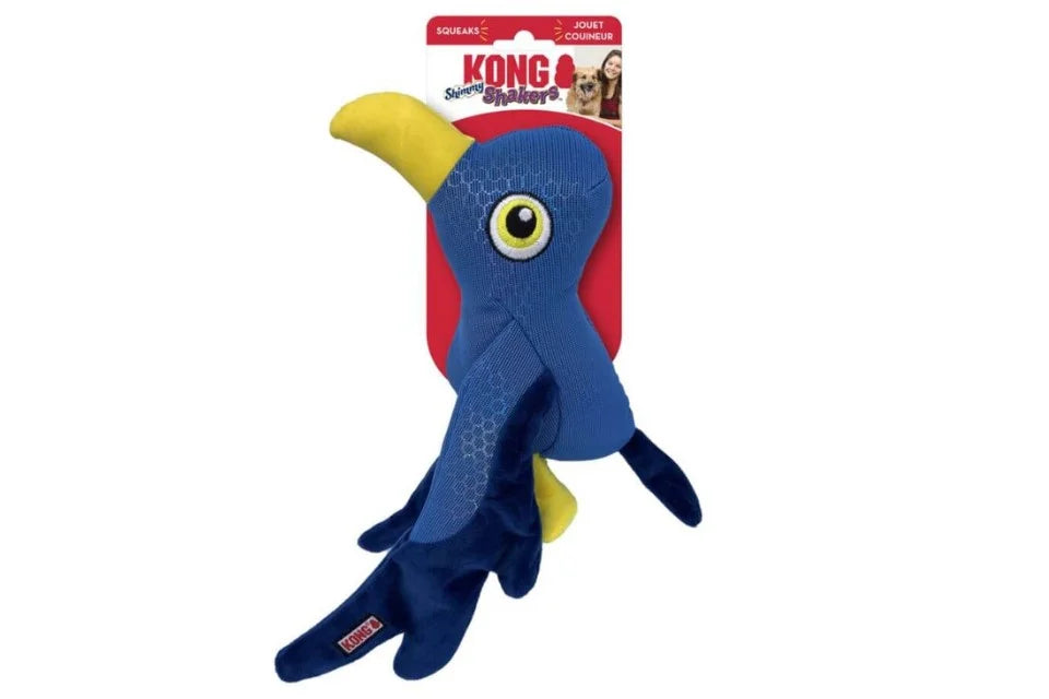 KONG Shakers Shimmy Seagull Dog Toy