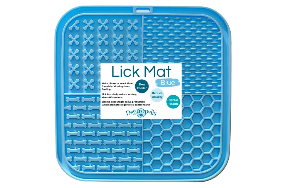 Lick Mat for Dogs - Blue