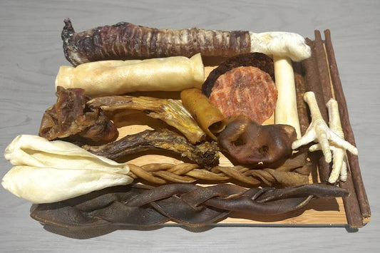 Meaty Mega Box - 100% Natural Treat Selection Box - Dogtropolis