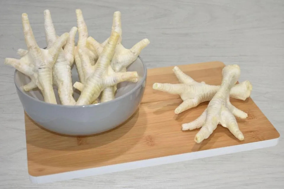Puffed Chicken Feet Natural Dog Treat from Dogtropolis