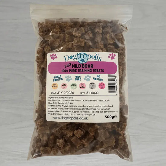 Just Wild Boar | Pure Training Treats | Bulk Pack