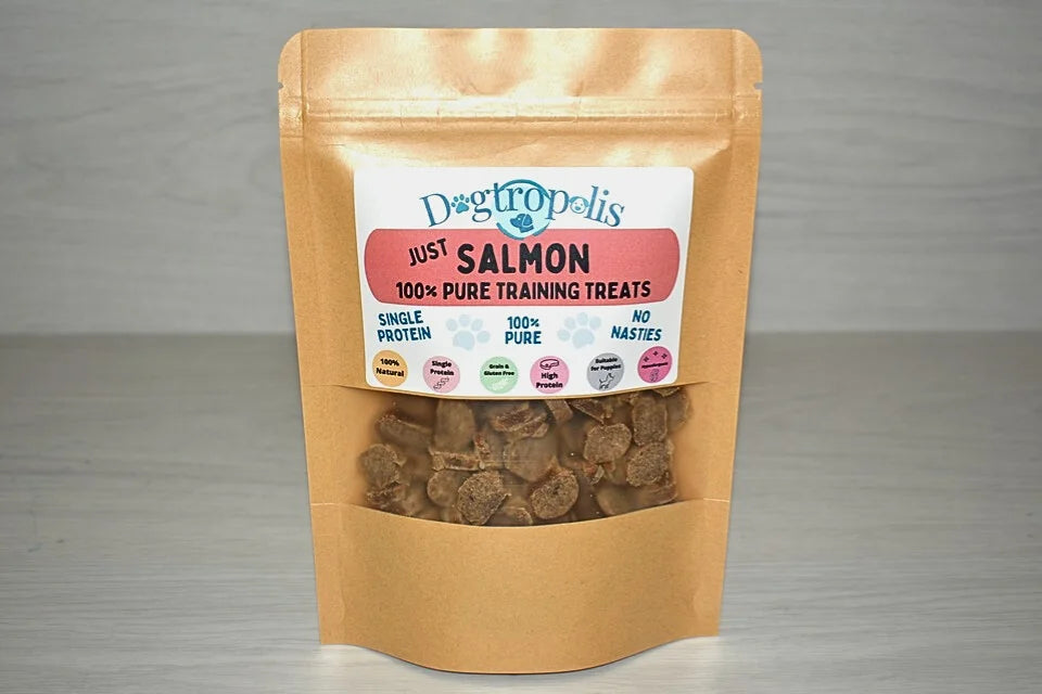 100% Pure Just Salmon Training Treats for Dogs