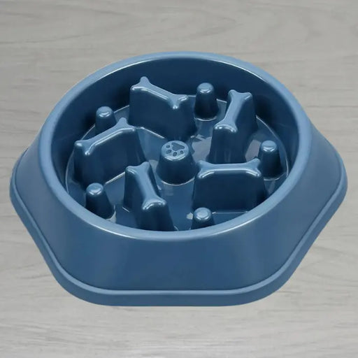 Slow Feeder Bowl - Blue