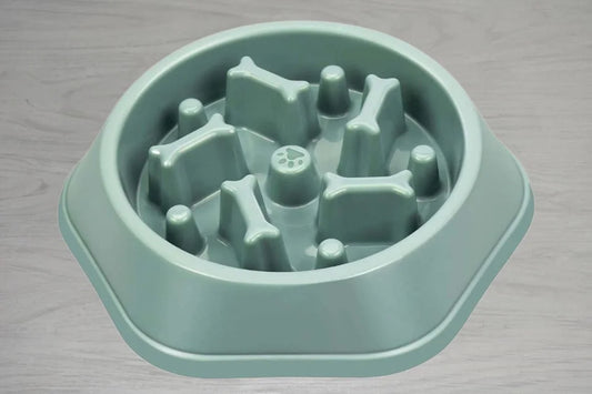 Slow Feeder Bowl in Green from Dogtropolis