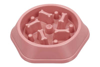 Slow Feeder Bowl in Pink from Dogtropolis