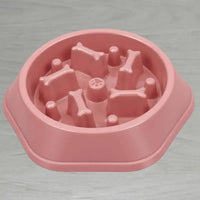 Slow Feeder Bowl - Pink