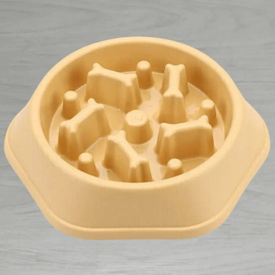 Slow Feeder Bowl | Yellow