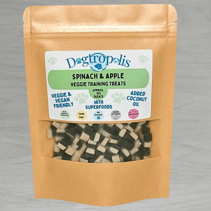 Spinach & Apple Training Treats for Dogs