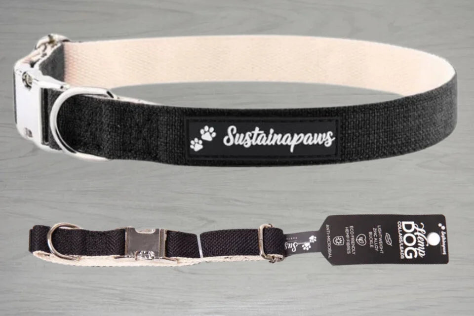 Hemp & Organic Cotton Eco Dog Collar