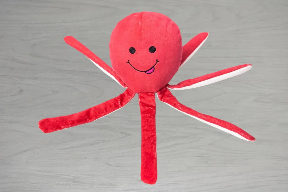 Octopus Eco-Friendly Plush Dog Toy