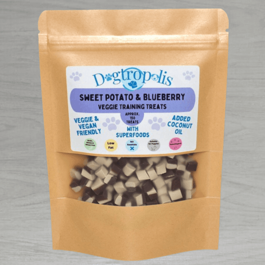 Sweet Potato & Blueberry Training Treats for Dogs