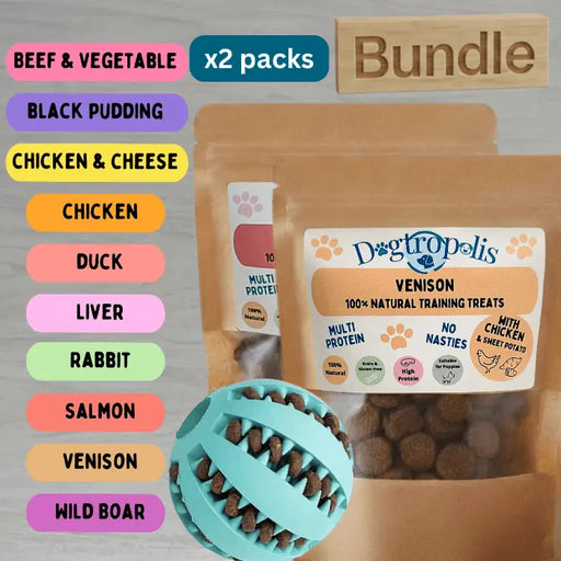 Natural Treats & Ball Bundle