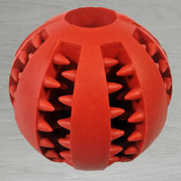 Festive Dog Treat Ball Toy