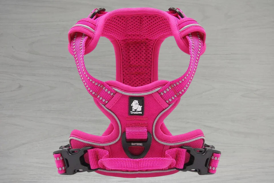 Truelove No Pull Harness for Dogs - Fuchsia