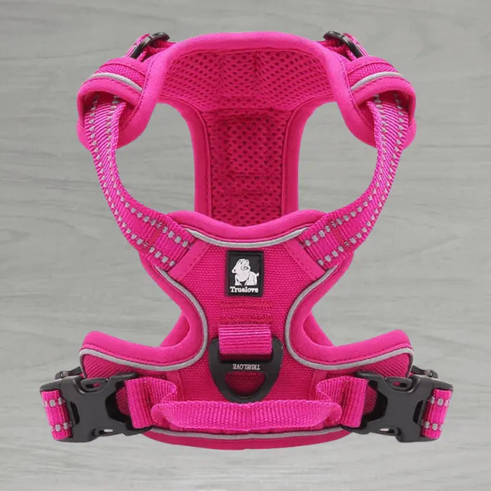 Truelove No Pull Harness - Fuchsia
