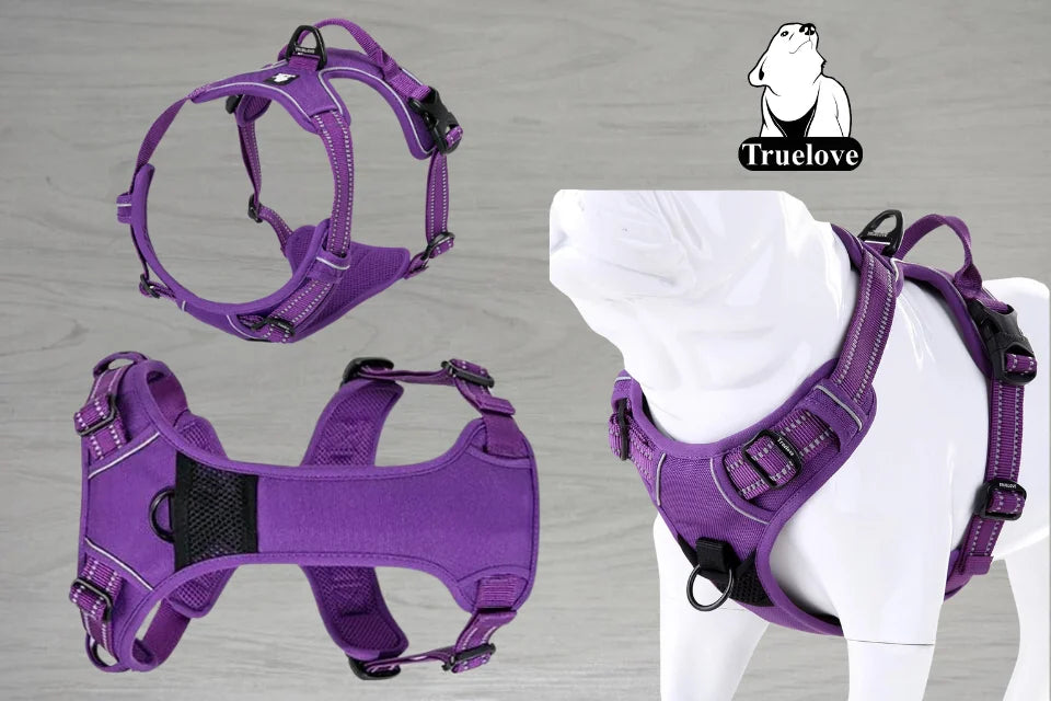 Truelove No Pull Harness - Purple