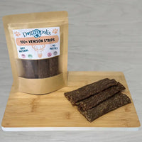 Venison Strips for Dogs