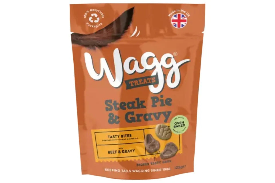 Wagg Steak Pie & Gravy Dog Treats