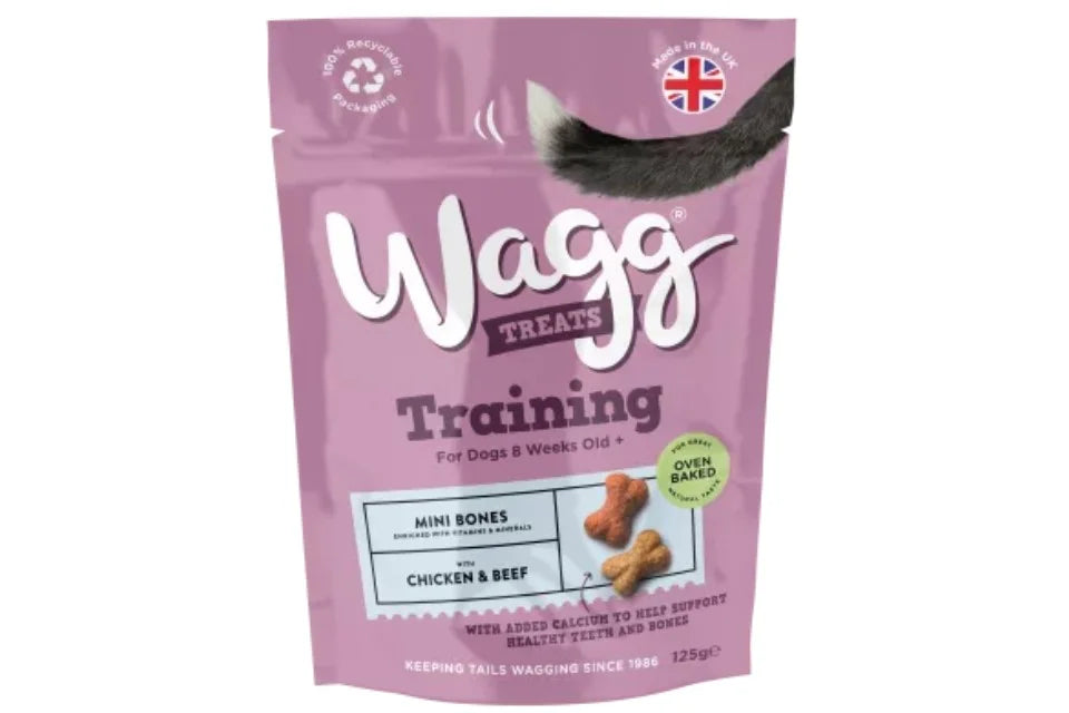 Wagg Dog Training Treats with Chicken & Beef