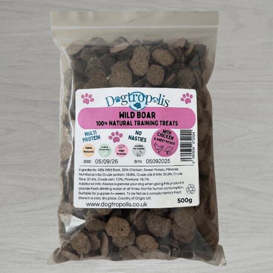 Wild Boar | Training Treats | Bulk Pack