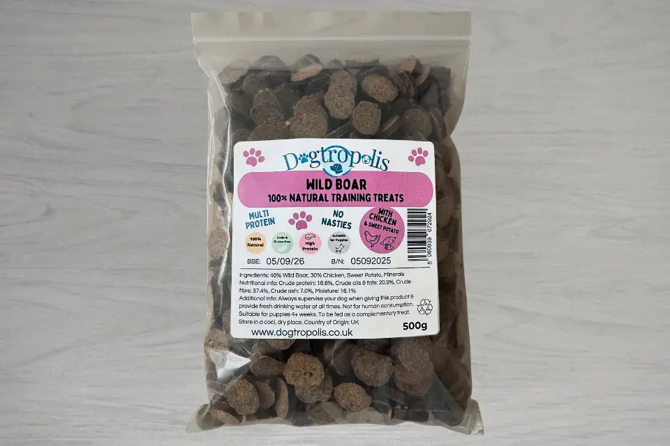 Wild Boar Training Treats Bulk Pack