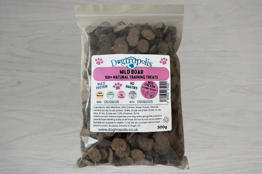 Wild Boar Training Treats Bulk Pack